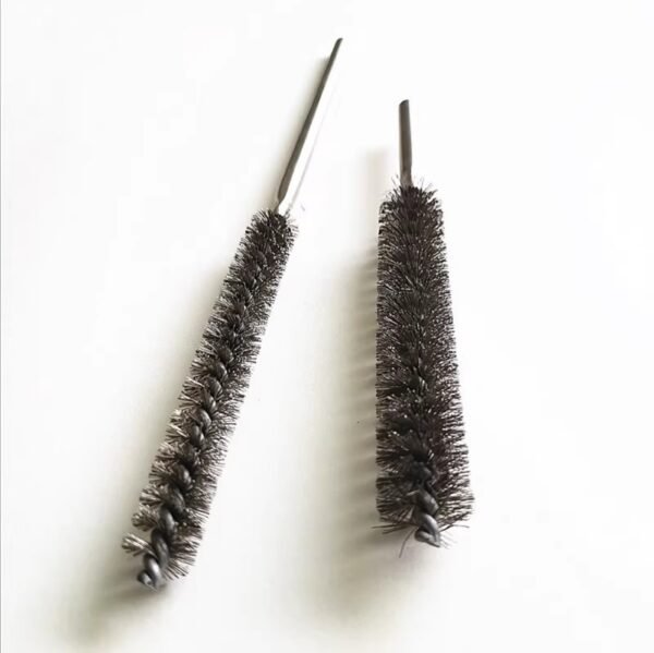 Stainless steel wire pipe brush machine with drill chuck deburring stainless steel wire brush internal hole brush polishing brush