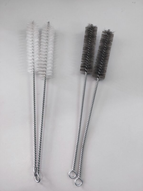 Nylon test tube brush industrial tube cleaning brush lengthened, small brush hard brush brush laboratory bottle brush through-hole brush - Image 7